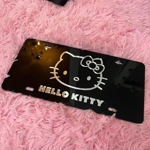 hello kitty license plate $$